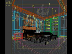 deluxe master bedroom design 78 3D Model
