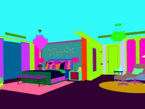 Дизайн главной спальни класса люкс 79 3D Модель