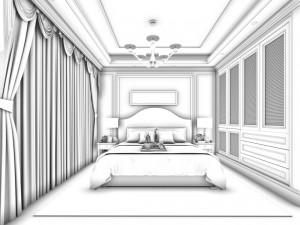 deluxe master bedroom design 80 3D Model
