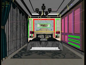 deluxe master bedroom design 80 3D Model