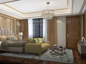 deluxe master bedroom design 82 3D Model