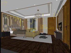 deluxe master bedroom design 82 Modèle 3D