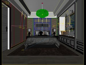 deluxe master bedroom design 83 Model 3D