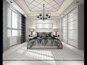 deluxe master bedroom design 84 Modelo 3D