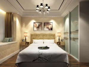 디럭스 마스터 베드룸 디자인 86 3D 모델