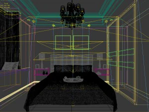 deluxe master bedroom design 86 3D Model
