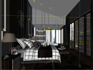 deluxe master bedroom design 87 3D Модель