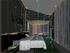 deluxe master bedroom design 88 3D Model