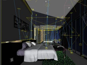 deluxe master bedroom design 88 3D Model