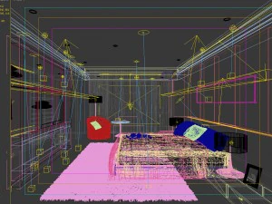 deluxe master bedroom design 89 3D Model