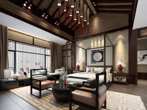 deluxe master bedroom design 91 3D 모델