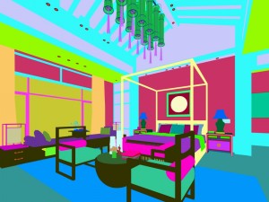 deluxe master bedroom design 91 3D-Modell