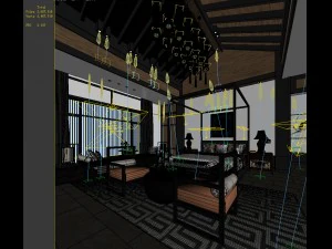 deluxe master bedroom design 91 3D Model