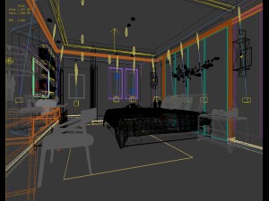 deluxe master bedroom design 92 3D Model
