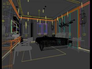 deluxe master bedroom design 92 3D Model