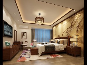deluxe master bedroom design 94 3D Model