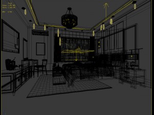 deluxe master bedroom design 94 3D Model