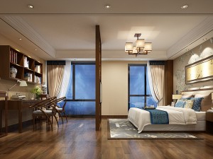deluxe master bedroom design 95 3D Model