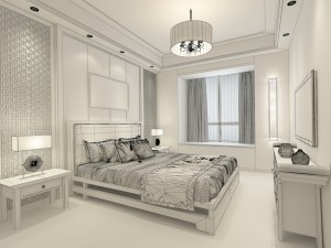 deluxe master bedroom design 98 3D Модель