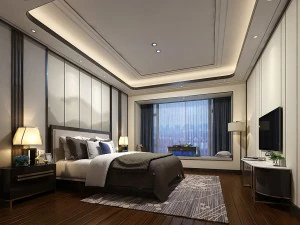 디럭스 마스터 베드룸 디자인 99 3D 모델