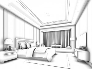 deluxe master bedroom design 99 3D Model