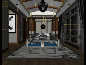 deluxe master bedroom design 100 3D Model