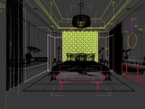 deluxe master bedroom design 102 3D Model
