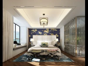 디럭스 마스터 베드룸 디자인 103 3D 모델