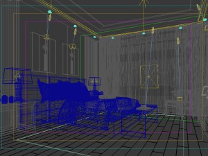 deluxe master bedroom design 105 Model 3D
