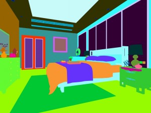 deluxe master bedroom design 106 Model 3D