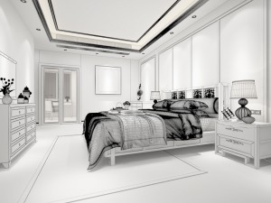 deluxe master bedroom design 106 Model 3D