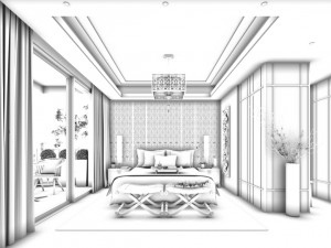 deluxe master bedroom design 108 3Dモデル