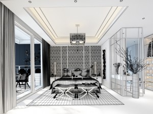deluxe master bedroom design 108 3Dモデル