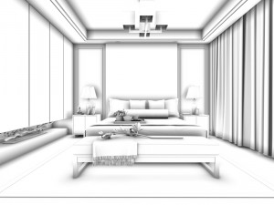 deluxe master bedroom design 109 Modelo 3D