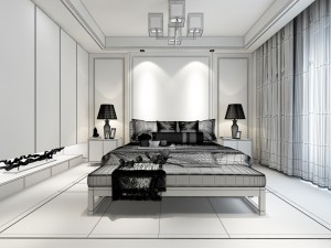 deluxe master bedroom design 109 Modelo 3D
