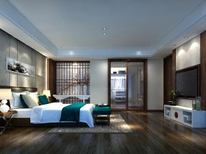 디럭스 마스터 침실 디자인 110 3D 모델