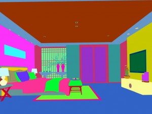 deluxe master bedroom design 110 Model 3D