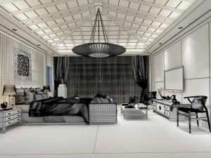 deluxe master bedroom design 113 3Dモデル