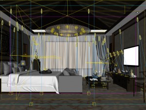 deluxe master bedroom design 113 3Dモデル