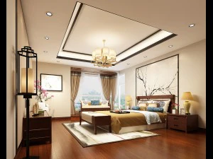 디럭스 마스터 침실 디자인 115 3D 모델