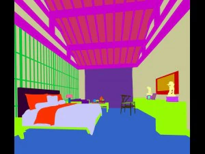 deluxe master bedroom design 116 3D Model
