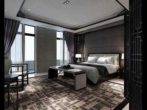 deluxe master bedroom design 117 3D Model