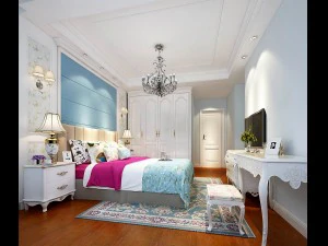 디럭스 마스터 침실 디자인 120 3D 모델