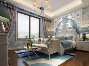 Deluxe-Hauptschlafzimmer Design 121 3D Modell