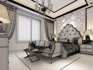 deluxe master bedroom design 121 Modèle 3D