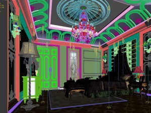 deluxe master bedroom design 126 3D Модель