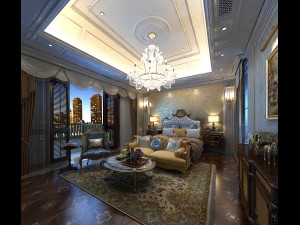 deluxe master bedroom design 127 3D Модель