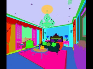 deluxe master bedroom design 127 3D Model