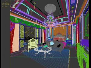 deluxe master bedroom design 127 3D Model