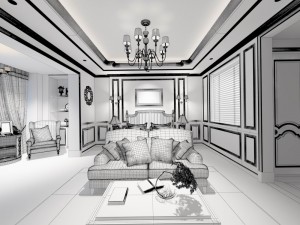 deluxe master bedroom design 129 Model 3D